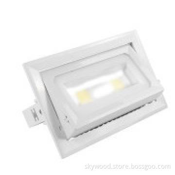 Rectangular down lighting,40W ,Bridgelux COB chips,frosted glass cover